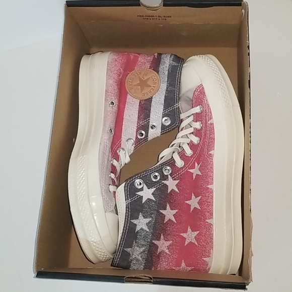 Converse Allstars Womens sz 9 - Picture 7 of 8